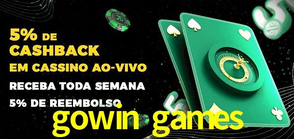 Promoções do cassino ao Vivo gowin games